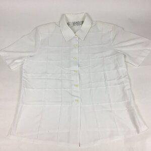 (PO) Kathy Che, Wht Button-Down Shirt